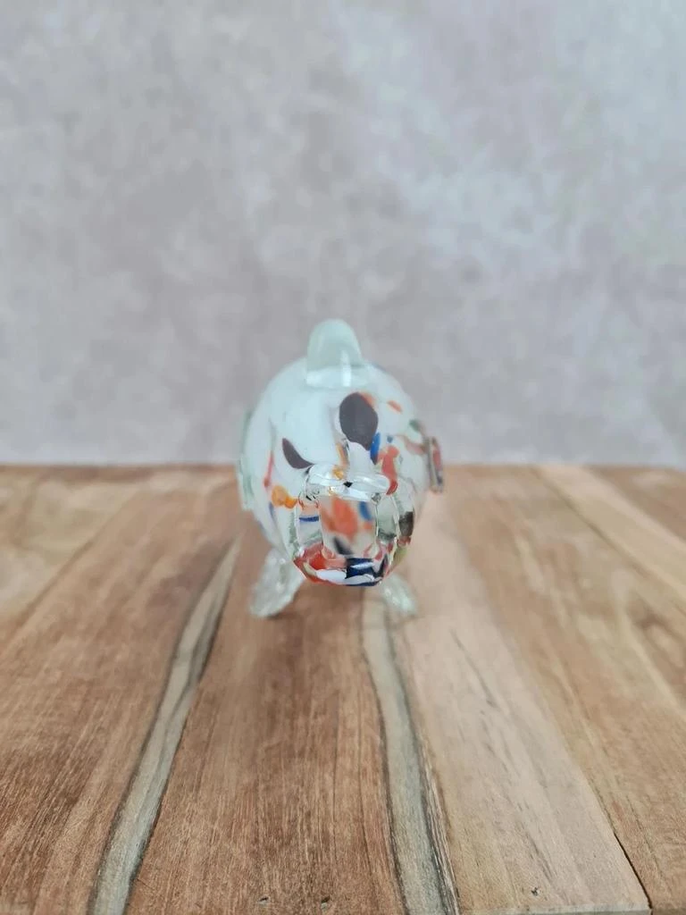 Mooie decoratieve vis van geblazen glas, Murano-stijl 🐟🌈 – photo 2